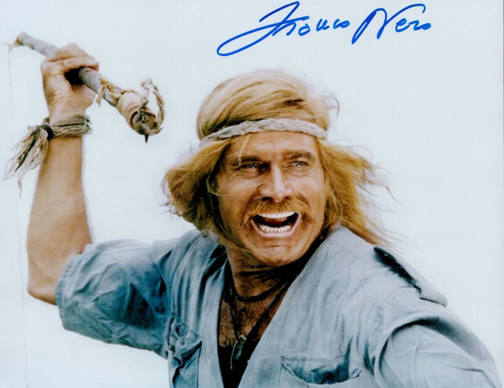 Lot 776: TV Film Franco Nero signed 10x8 colour photo....