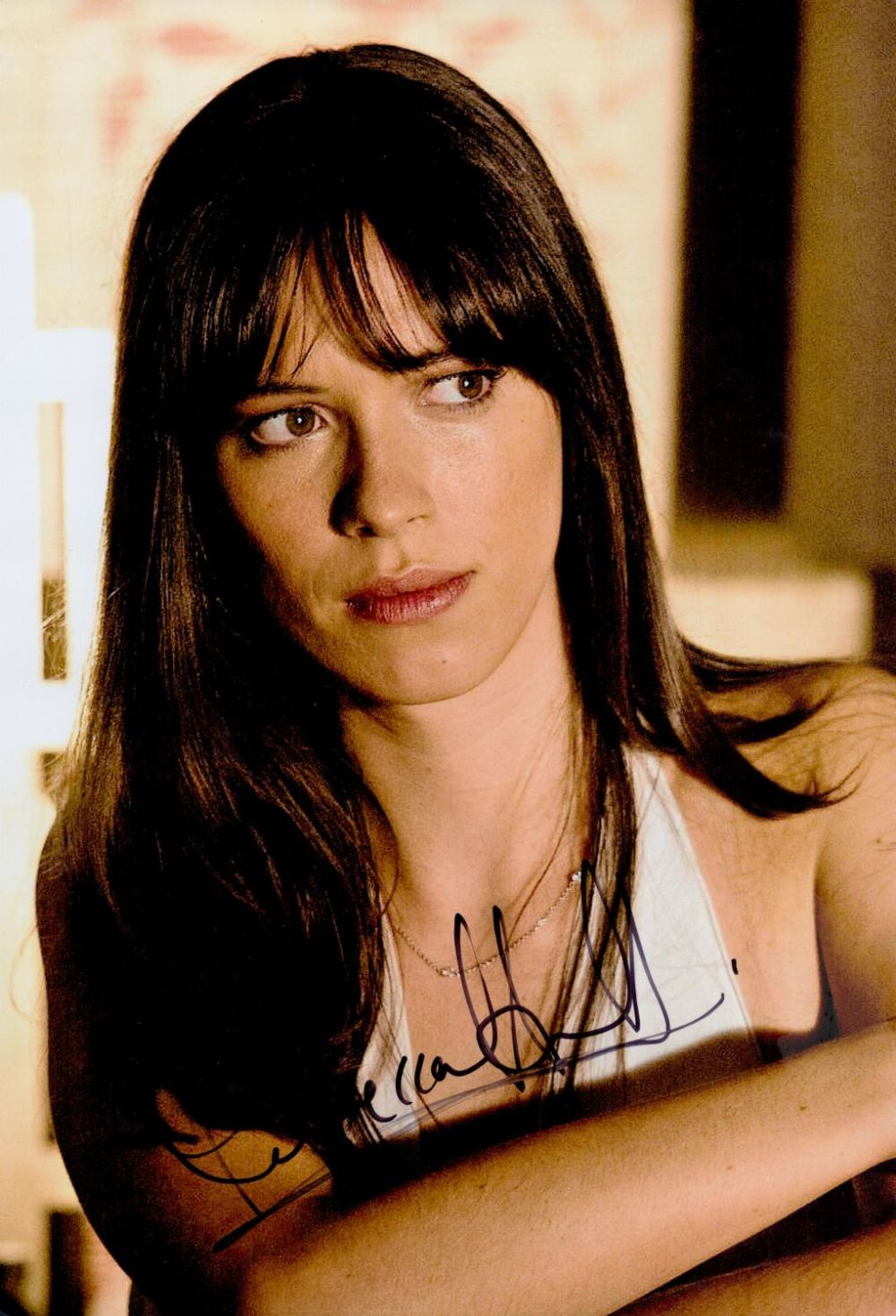 Lot 795: TV Film Rebecca Hill signed 12x8 colour photo....