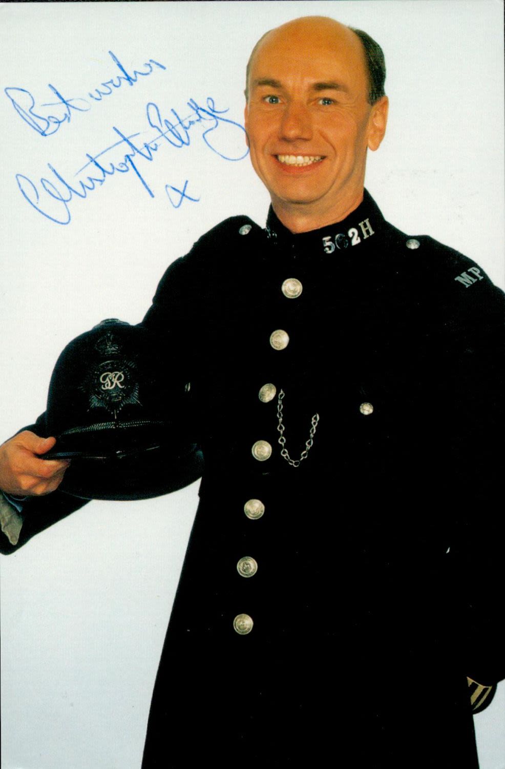 Lot 847: TV Film Christopher Ettridge 6x4 Coloured Photo Signed...