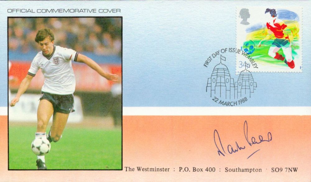Lot 850: Sport Martin Peters Signed FDC PM 22nd March...