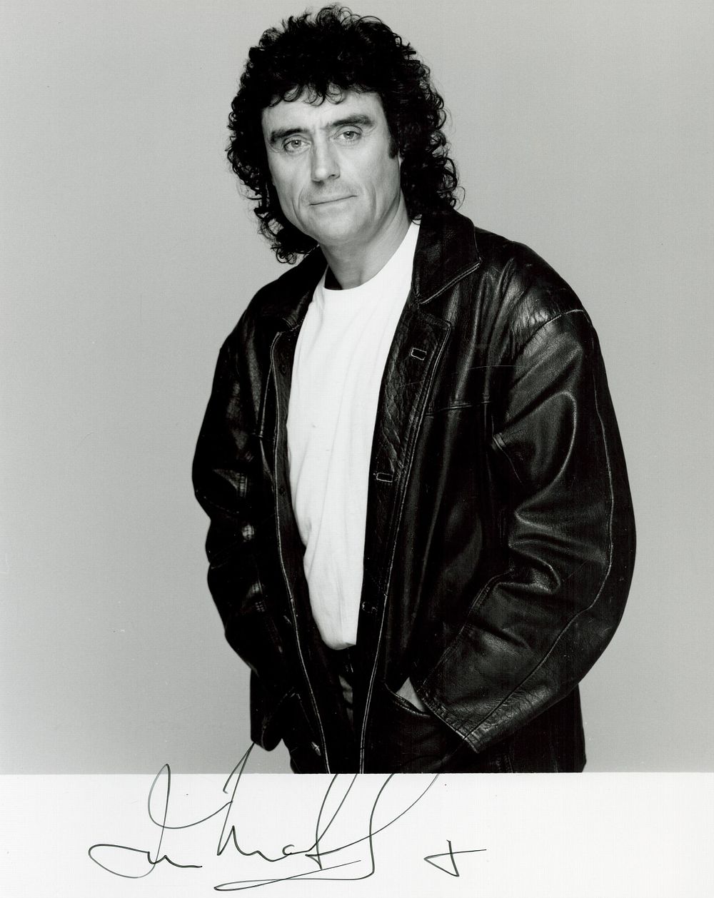 Lot 158: Ian McShane, a signed 10x8 photo. An actor...