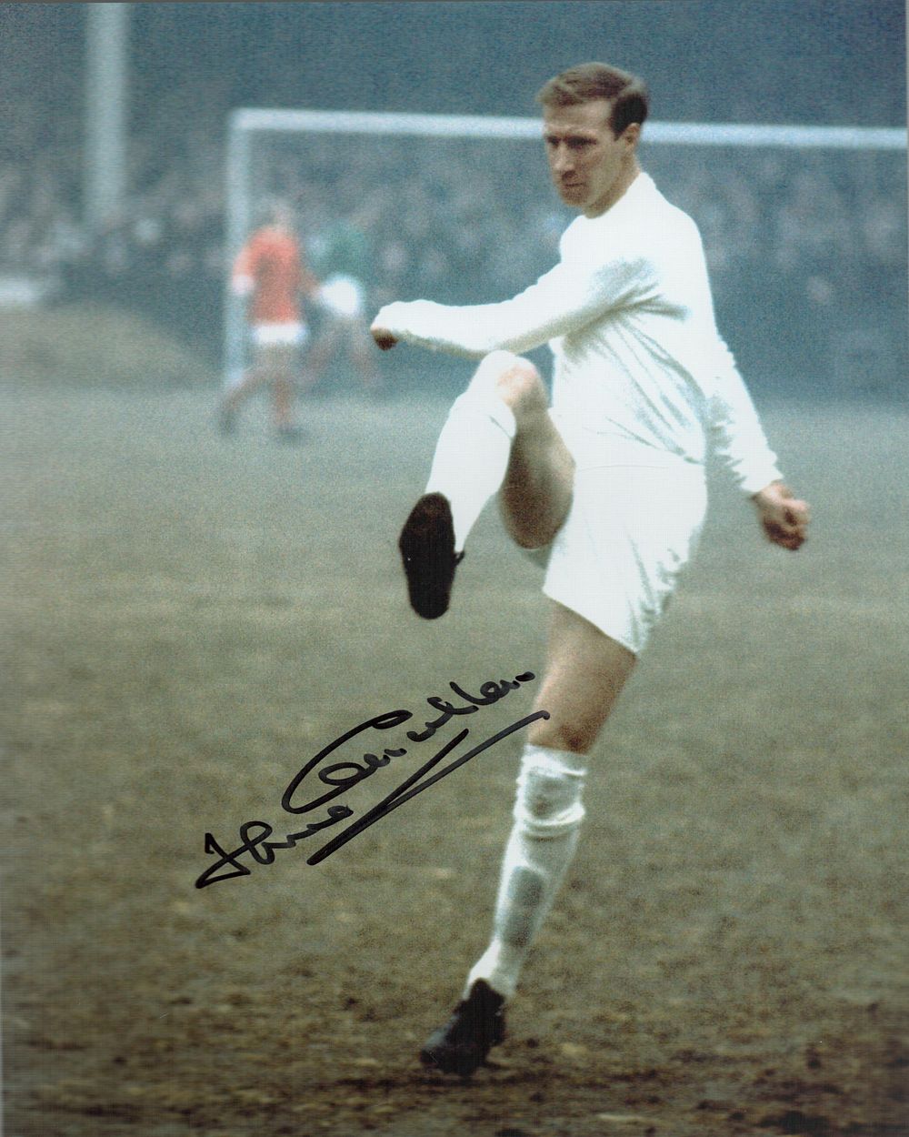 Lot 171: Jack Charlton signed 10x8 inch colour photo pictured...
