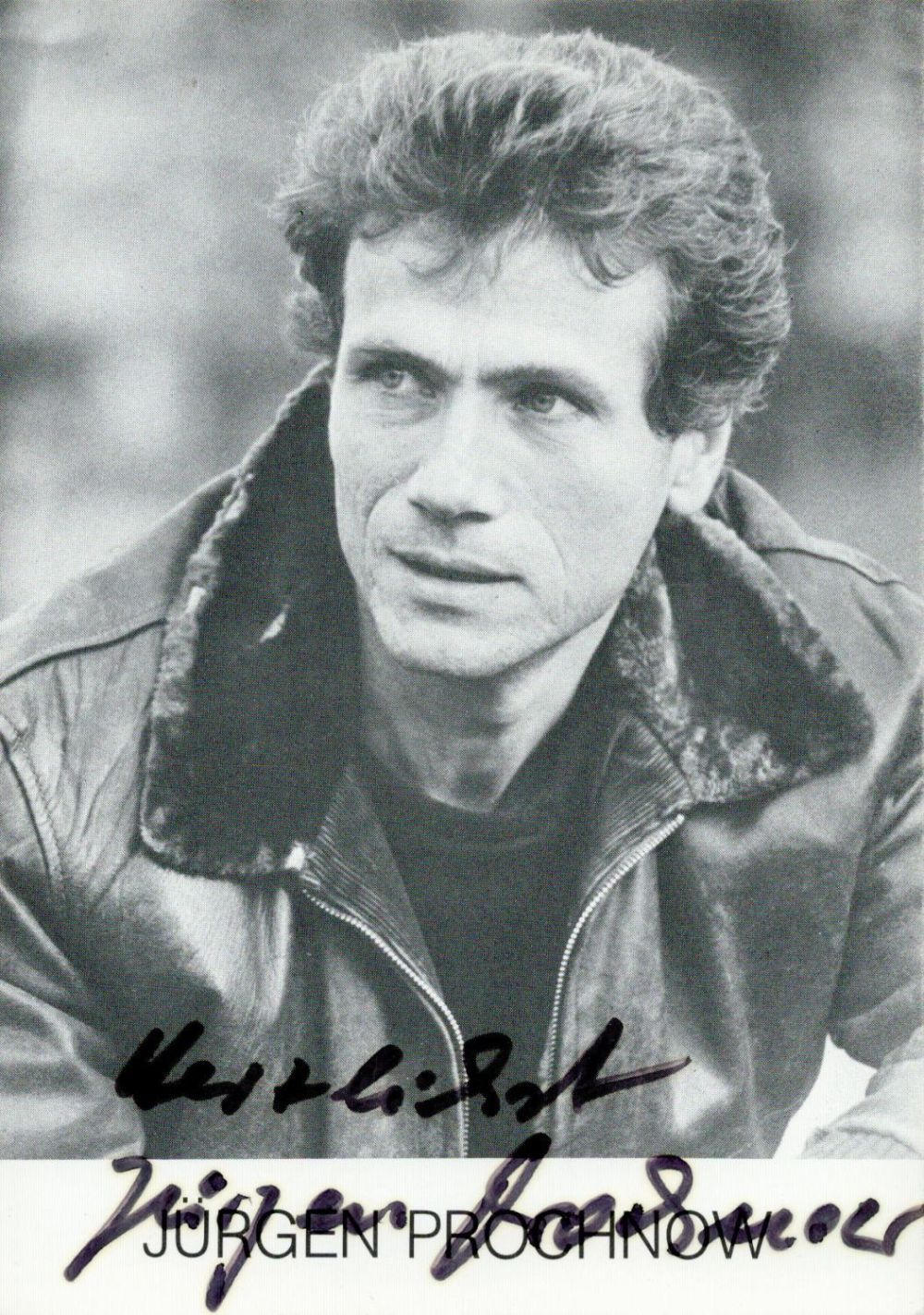 Lot 893: TV Film Jurgen Prochnow signed 6x4 black and...