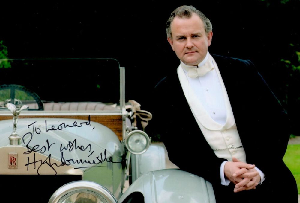 Lot 917: TV Film Hugh Bonneville signed 6x4 Downtown Abbey...