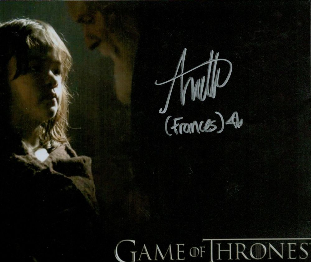 Lot 1030: TV Film Annette Hannah signed 10x8 Game of...