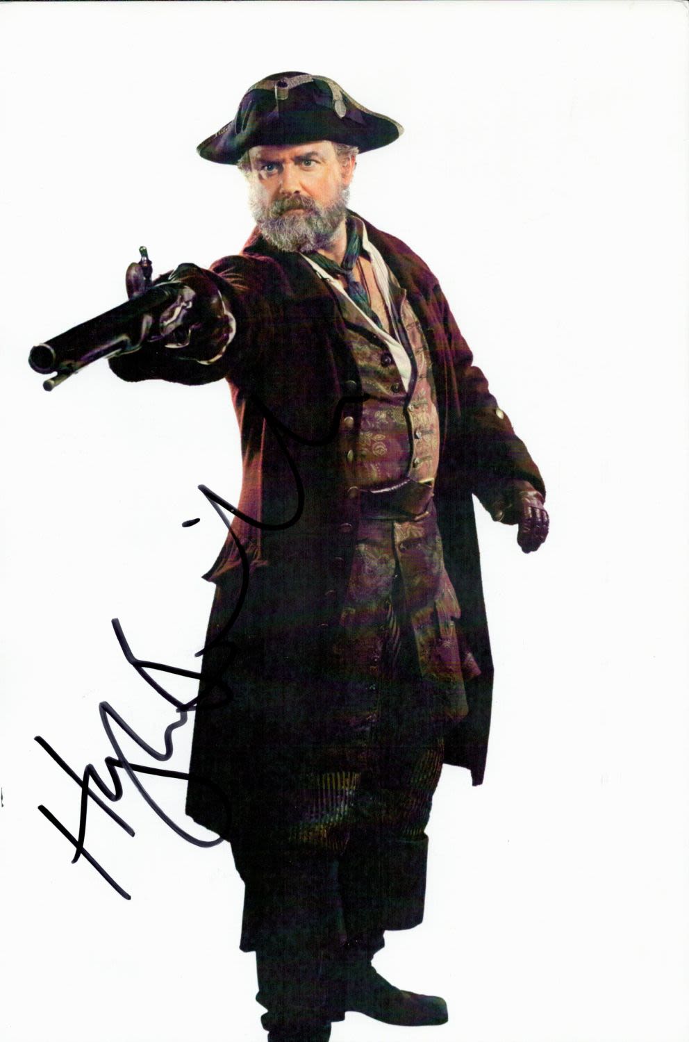 Lot 1033: TV Film Hugh Bonneville signed 12x8 colour photo....