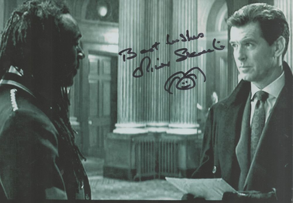 Lot 167: Oliver Skeete signed black and white 10x8 Inch...