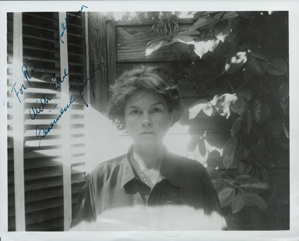 Lot 240: Geneviève Bujold, Canadian actress signed and dedicated 10x8...