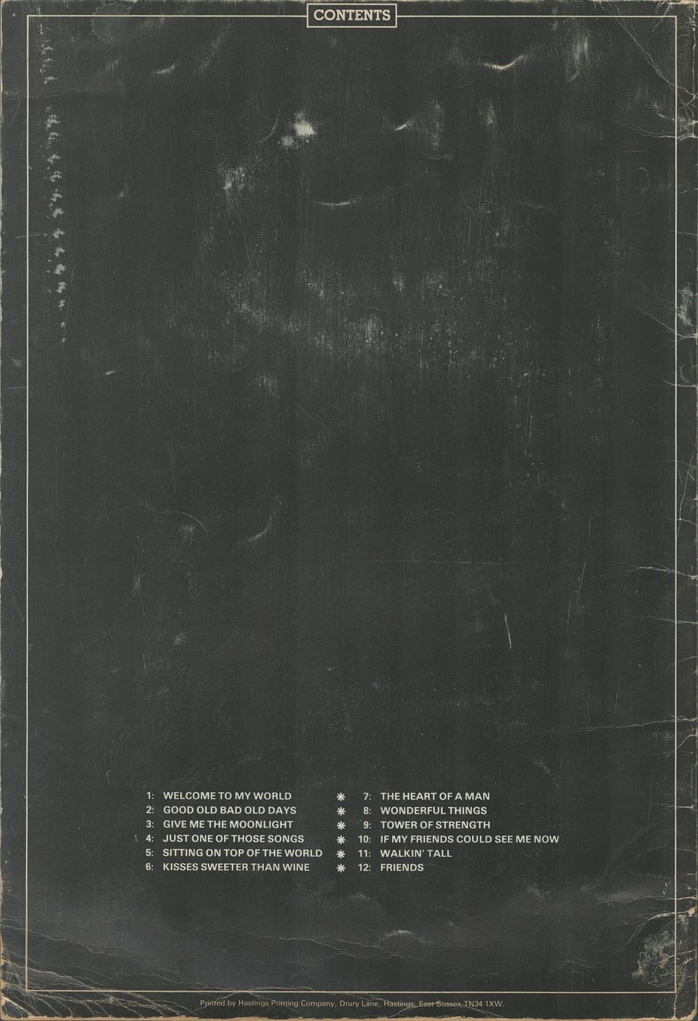 Lot 257: Frankie Vaughan signed programme A Man…and his Music....