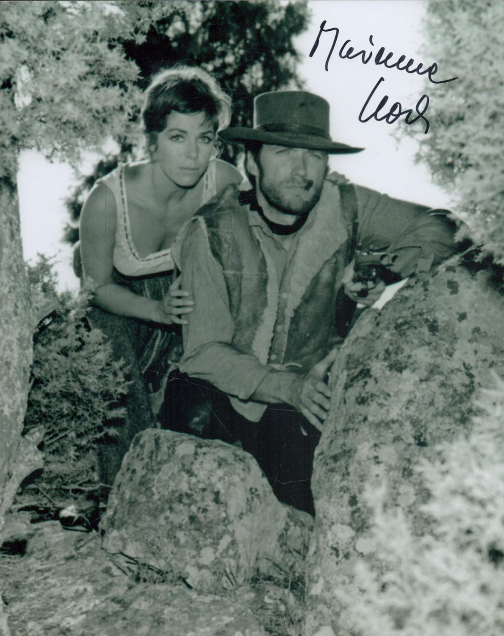Lot 296: Marianne Koch Signed 10x8 inch Black and White...