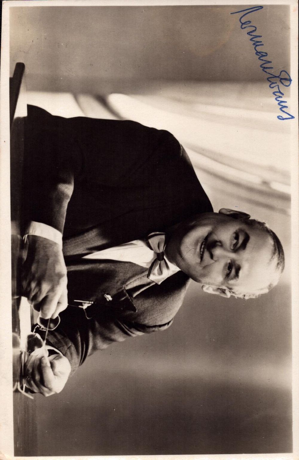 Lot 301: Norman Evans signed black and white Approx. 5.5x3.5...