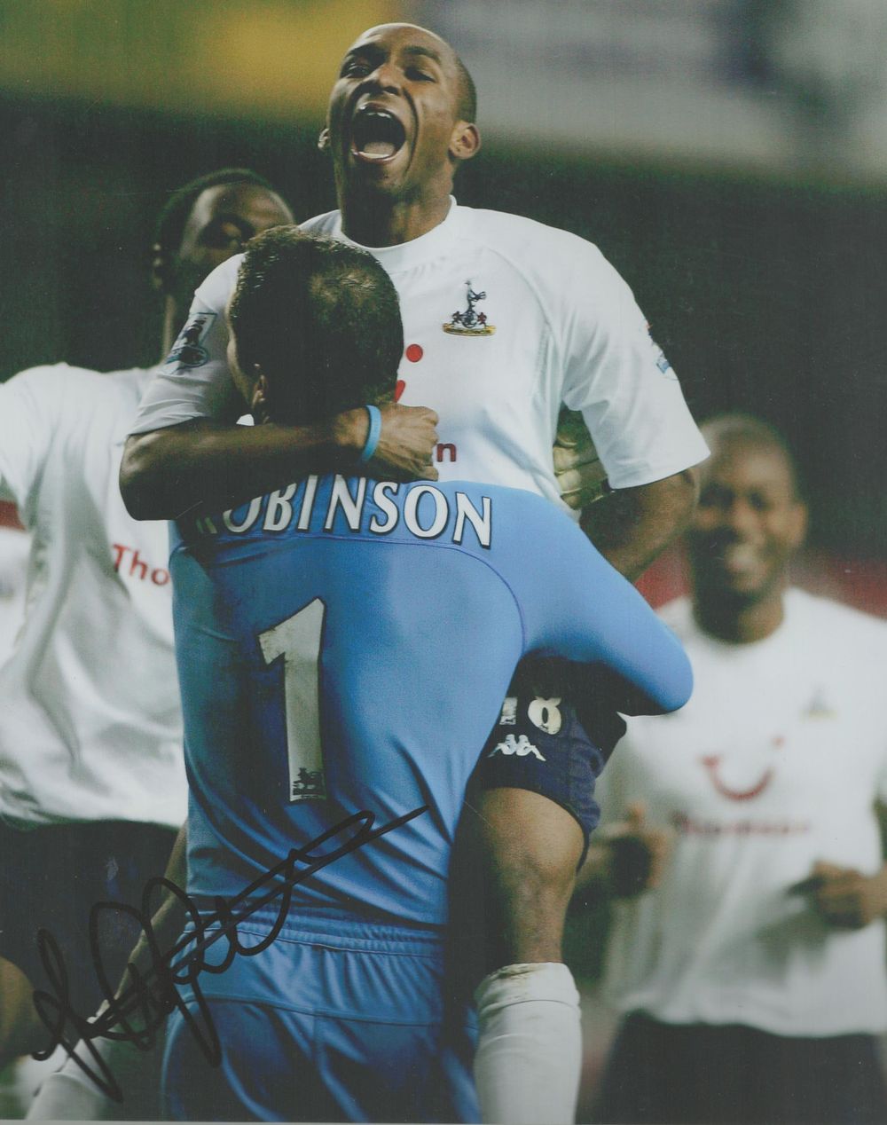 Lot 342: Jermaine Defoe signed Tottenham Hotspur 10x8 colour photo....