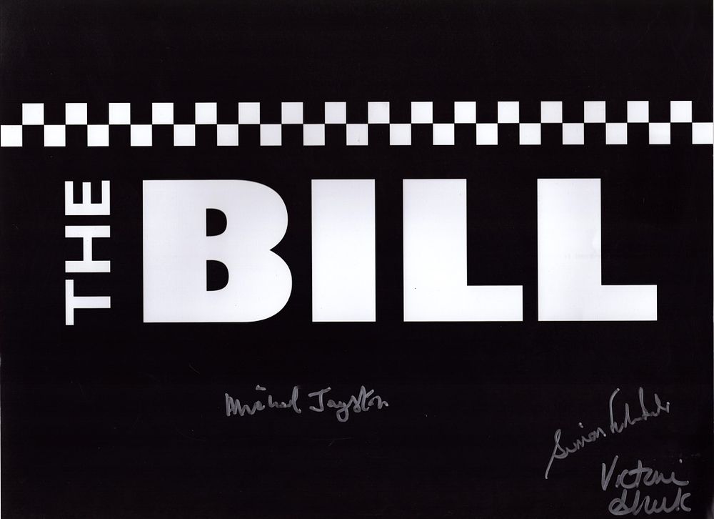 Lot 353: The Bill multi signed 16x12 photo 3 signatures...