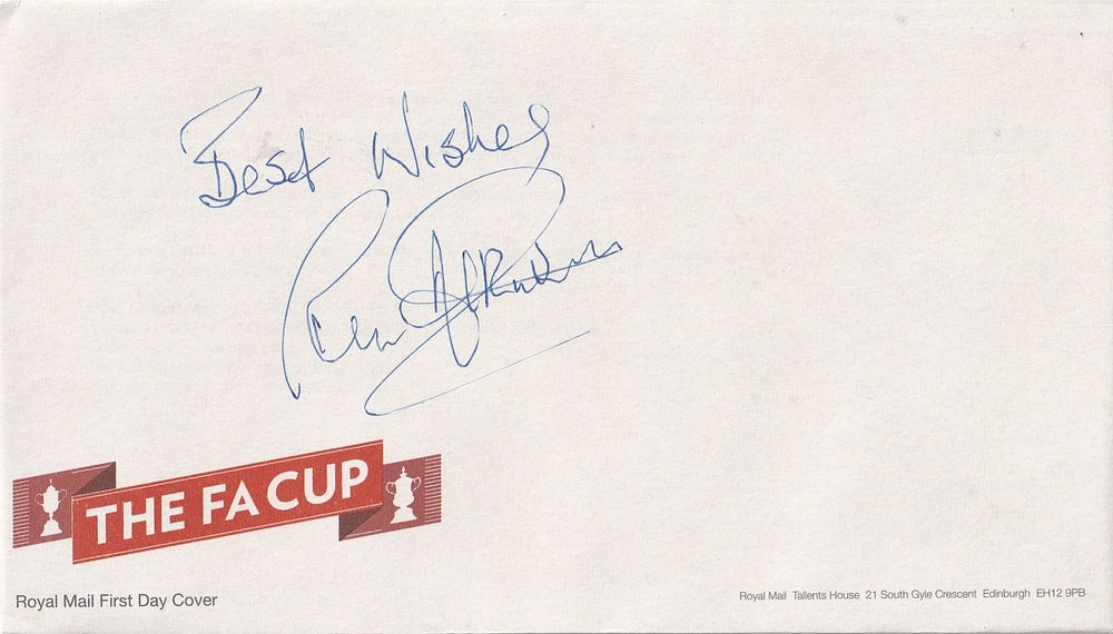 Lot 372: Ron Atkinson, Manchester United Legend, Signed FA Cup...