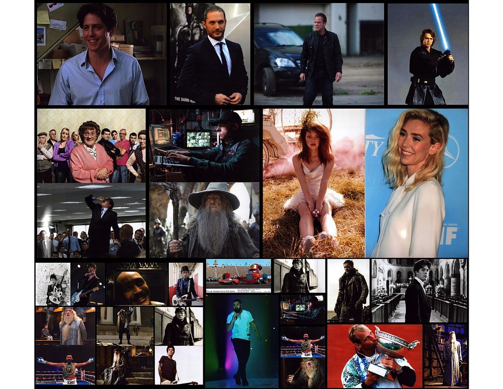 Lot 379: UNSIGNED tv photo collection. 20+ in total. Could...