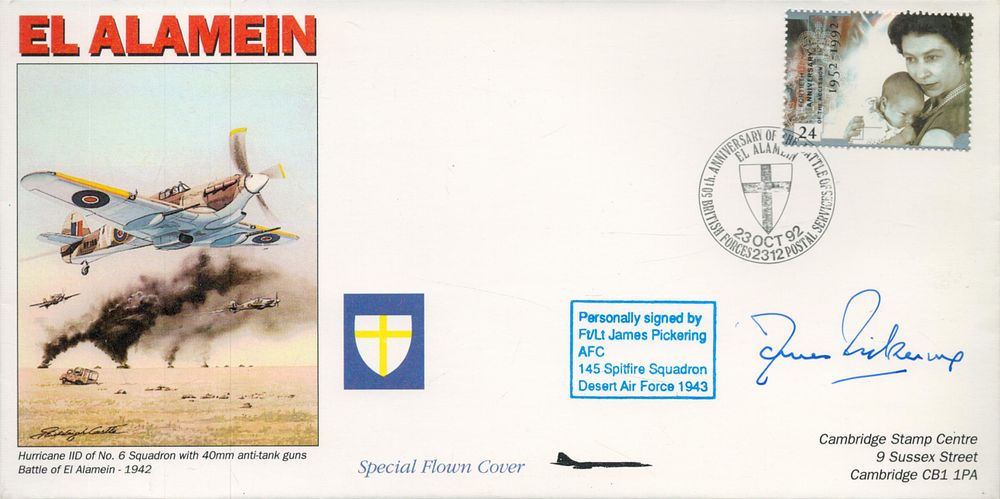 Lot 382: James Pickering 501 sqn WW2 RAF Battle of...