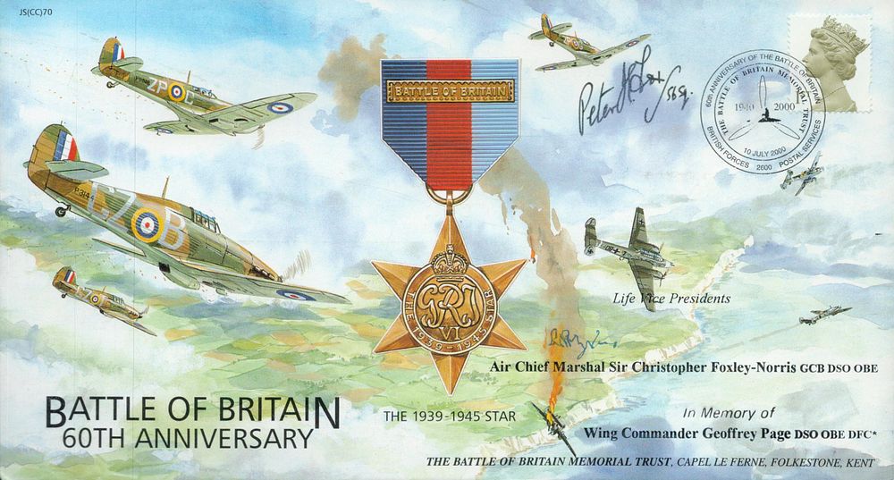Lot 388: ACM Christopher Foxley Morris DSO OBE and Peter...