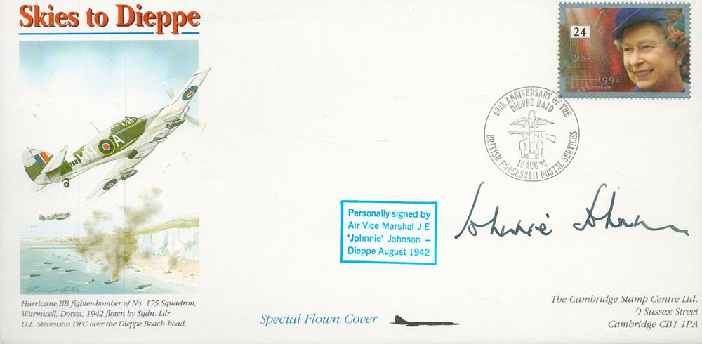 Lot 395: Top WW2 ace AVM Johnnie Johnson DSO DFC...