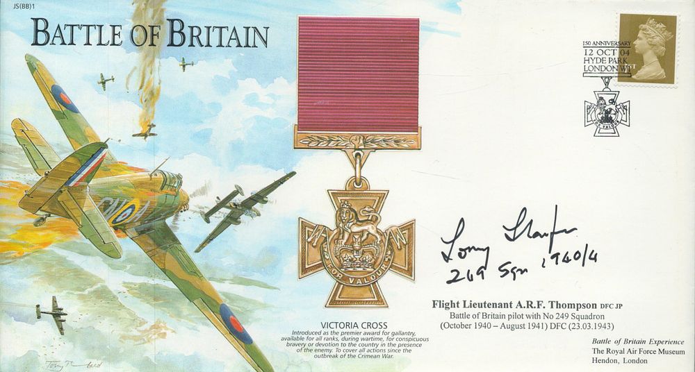 Lot 405: Flt Lt A R F Thompson DFC 249...