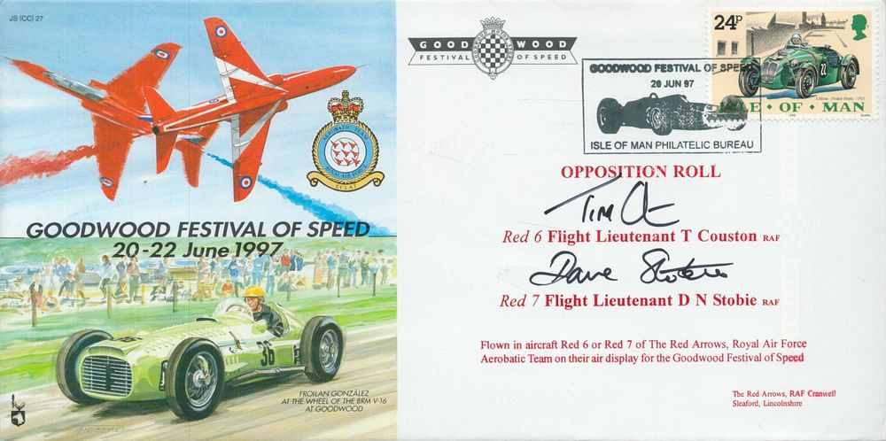 Lot 426: Red Arrows pilot Flt Lt T Couston Red...