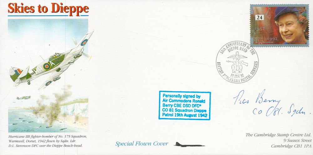 Lot 432: Air Cdre Ronald Berry DSO DFC 81 sqn...