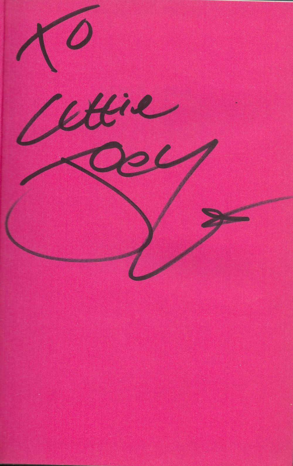 Lot 475: Joey Essex signed hardback book titled Joey Essex...