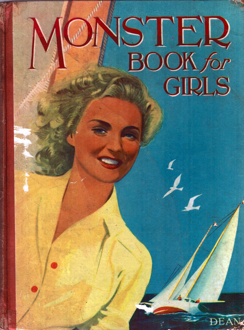 Lot 515: Monster Book For Girls, hardback book 124 pages....