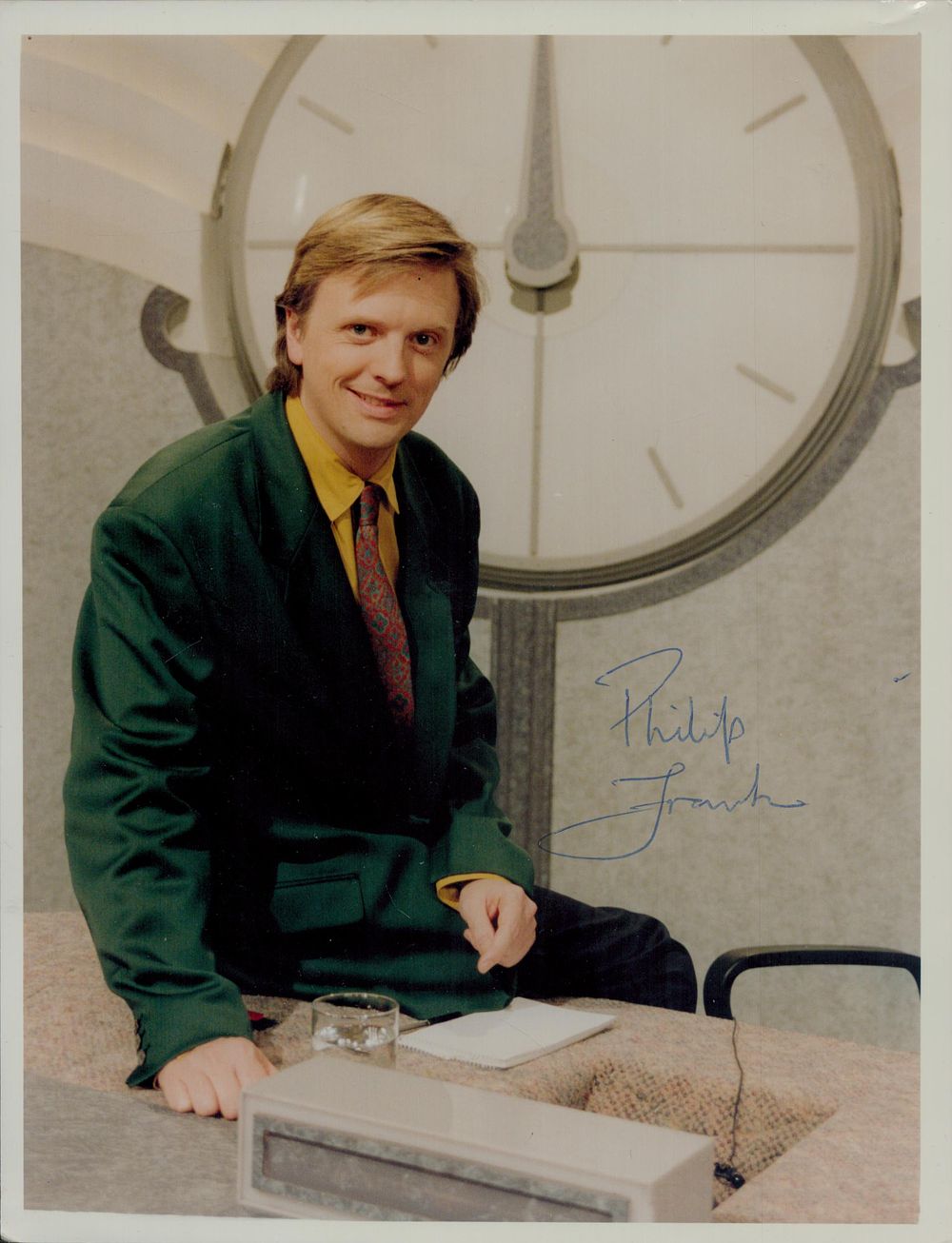 Lot 164: Philip Frank signed 8x6inch colour photo. Good condition....