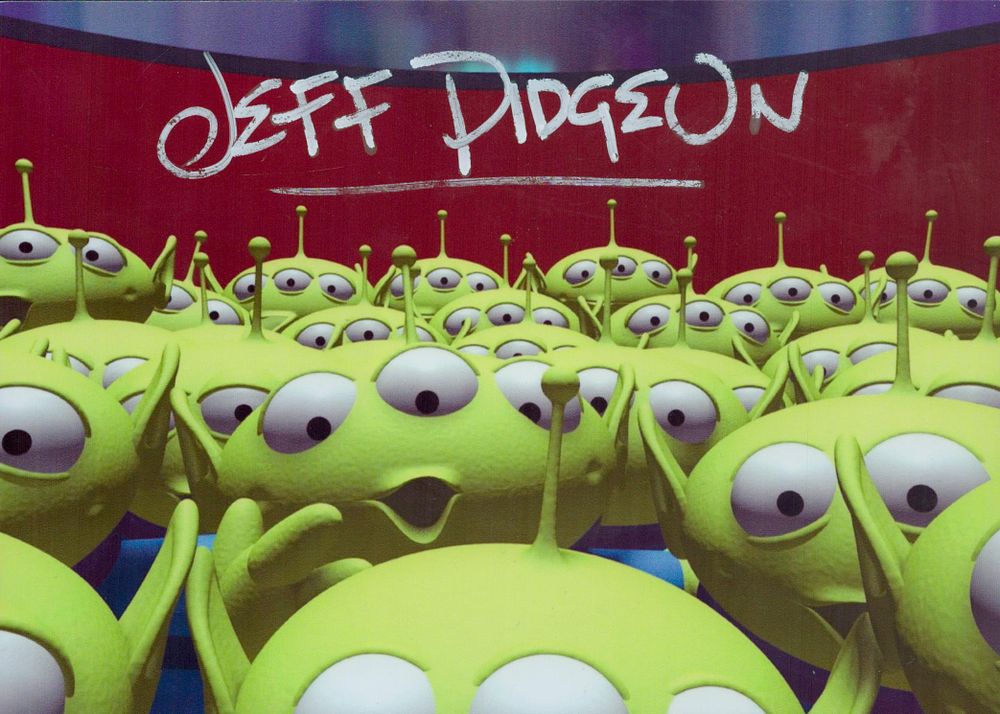 Lot 188: Jeff Pidgeon signed 7x5inch colour photo. Good condition....
