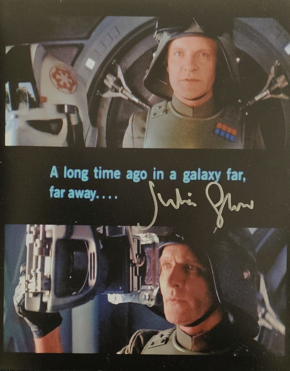 Lot 332: Julian Glover signed 10x8 Inch colour photo. Good...