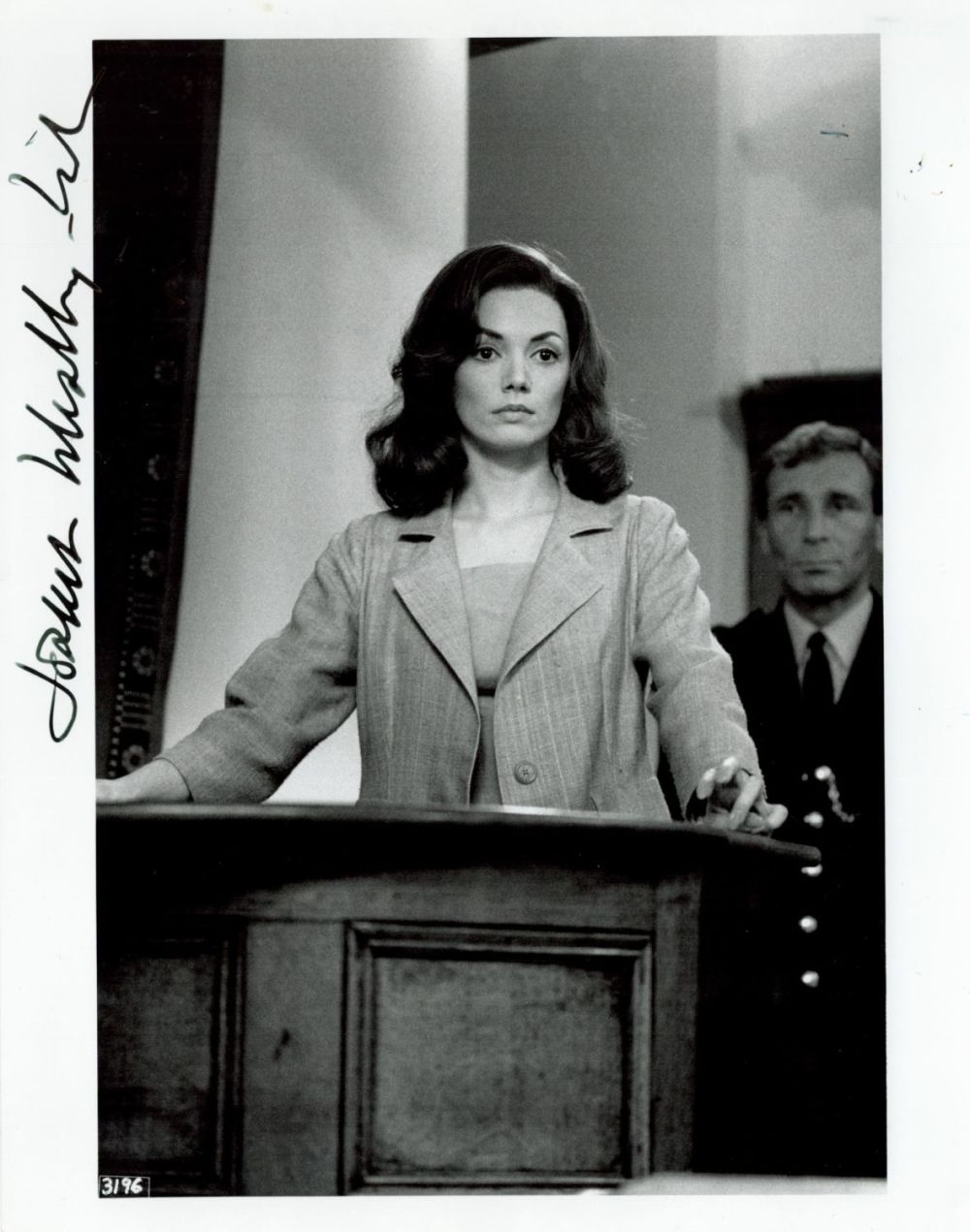 Lot 156: Actor, Joanne Whalley signed 10x8 black and white...
