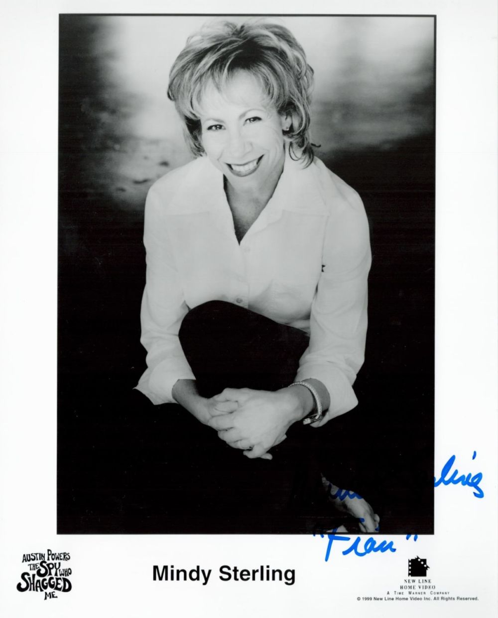 Lot 157: Austin Powers Actor, Mindy Sterling signed 10x8 black...