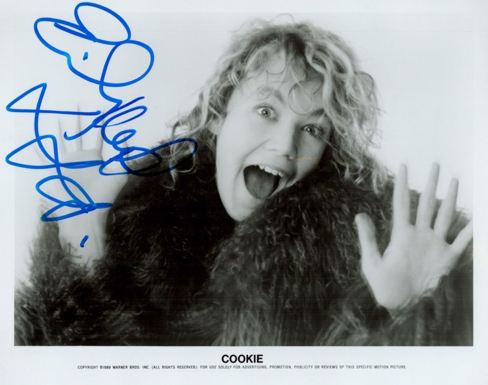 Lot 160: Actor, Emily Lloyd signed 10x8 black and white...