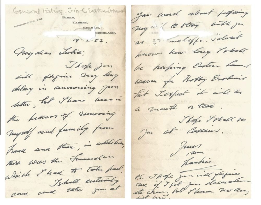 Lot 181: Field Marshal Sir Francis Festing, Chief of Imperial...