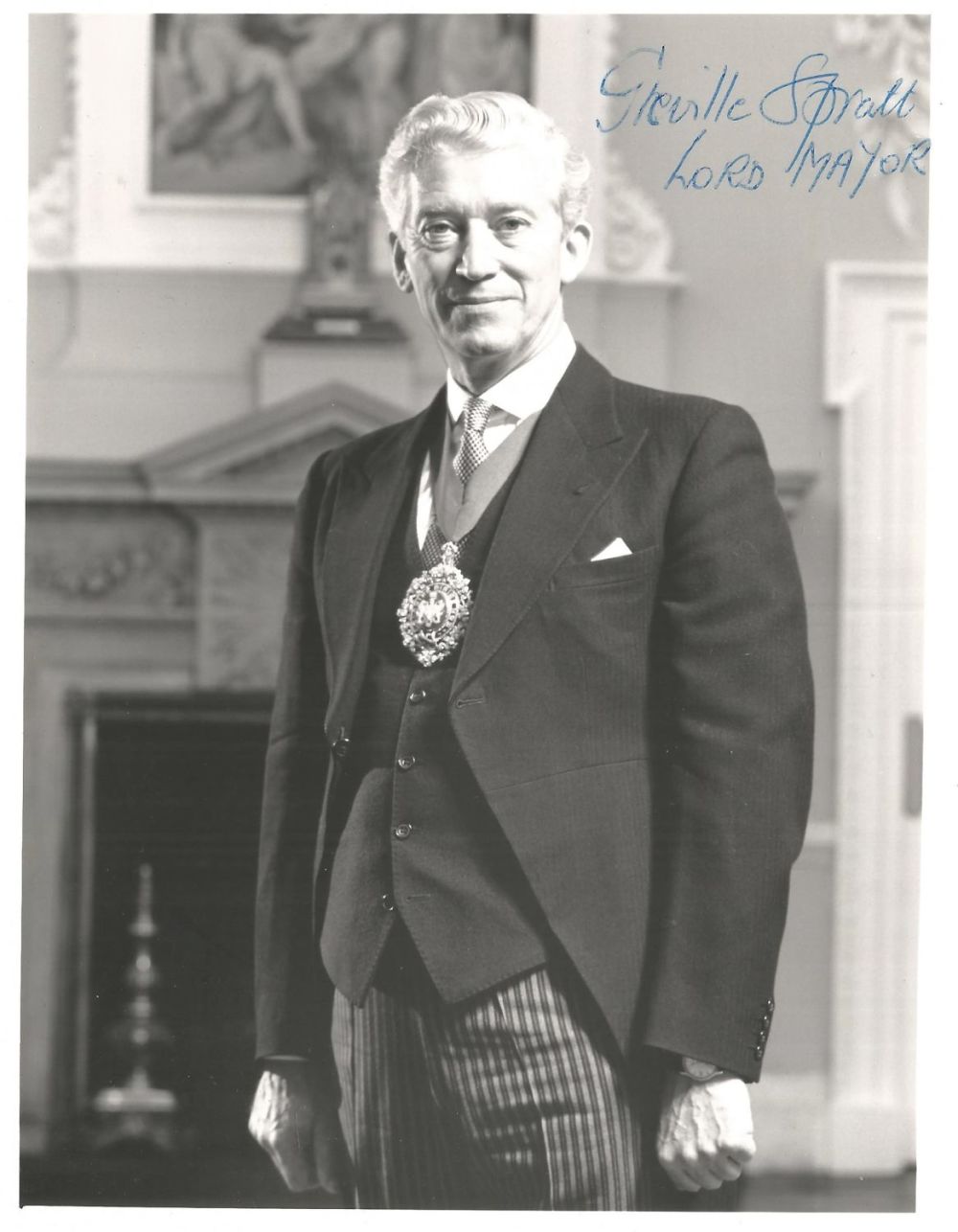 Lot 191: Sir Greville Spratt GBE TD DL Dlitt, Lord...