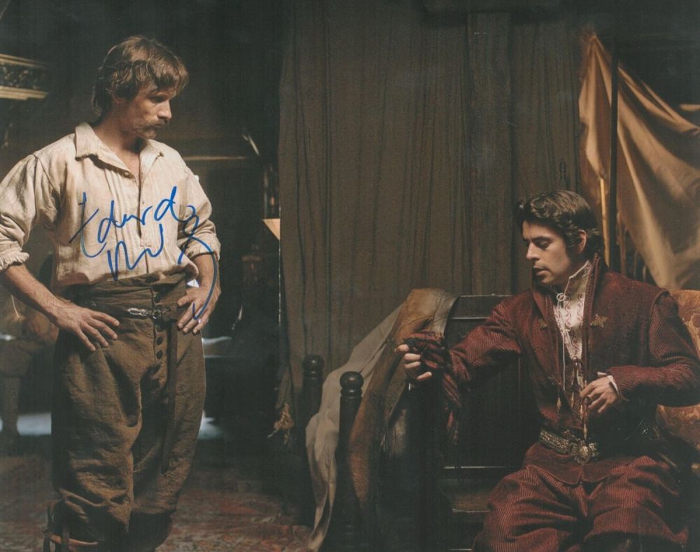 Lot 234: Eduardo Noriega signed 10x8 colour photo. Noriega is...