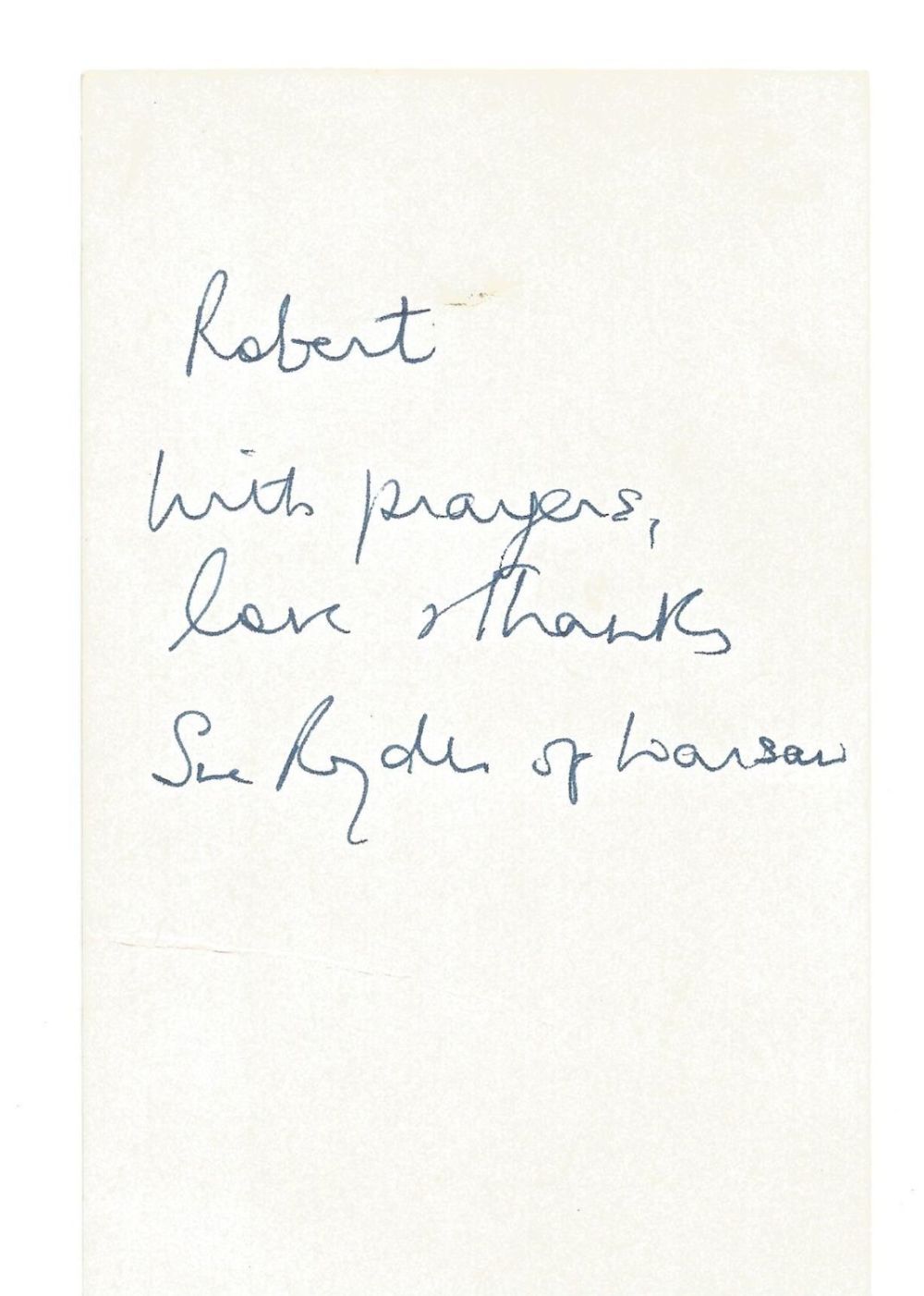 Lot 453: Margaret Susan Cheshire, Baroness Ryder of Warsaw best...