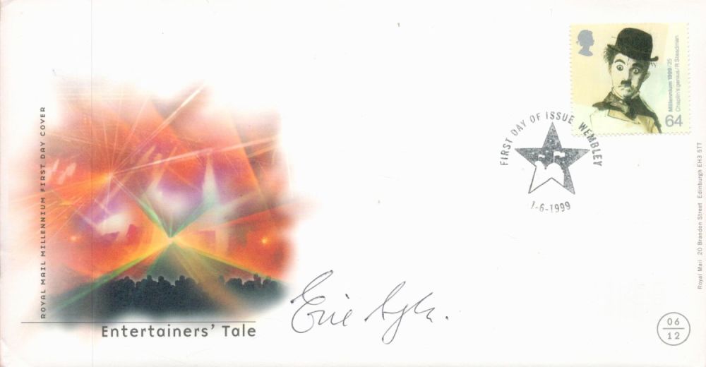 Lot 561: English Star Eric Sykes CBE Signed Entertainers Tale...