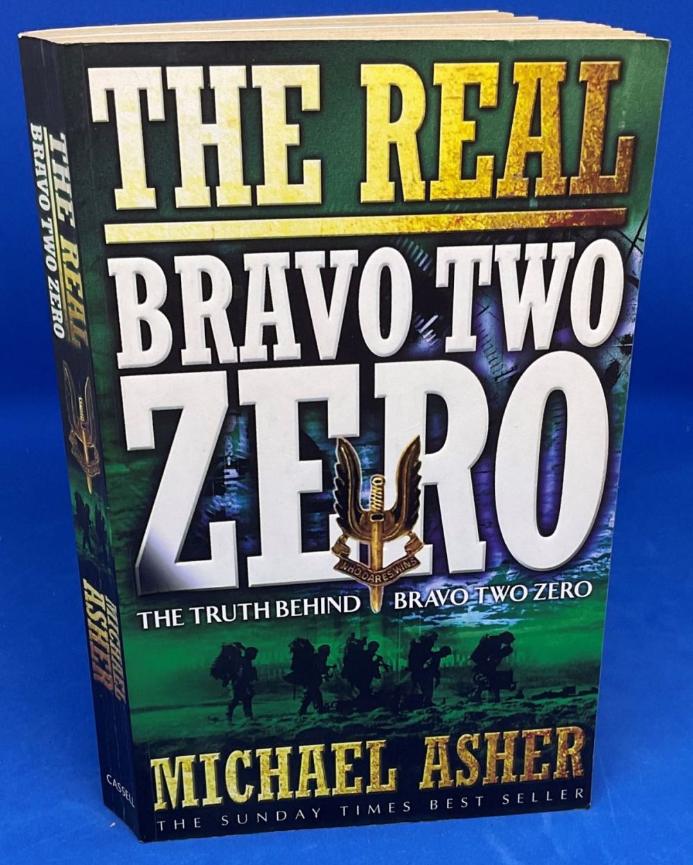 Lot 693: Michael Asher Paperback Book Titled The Real Bravo...