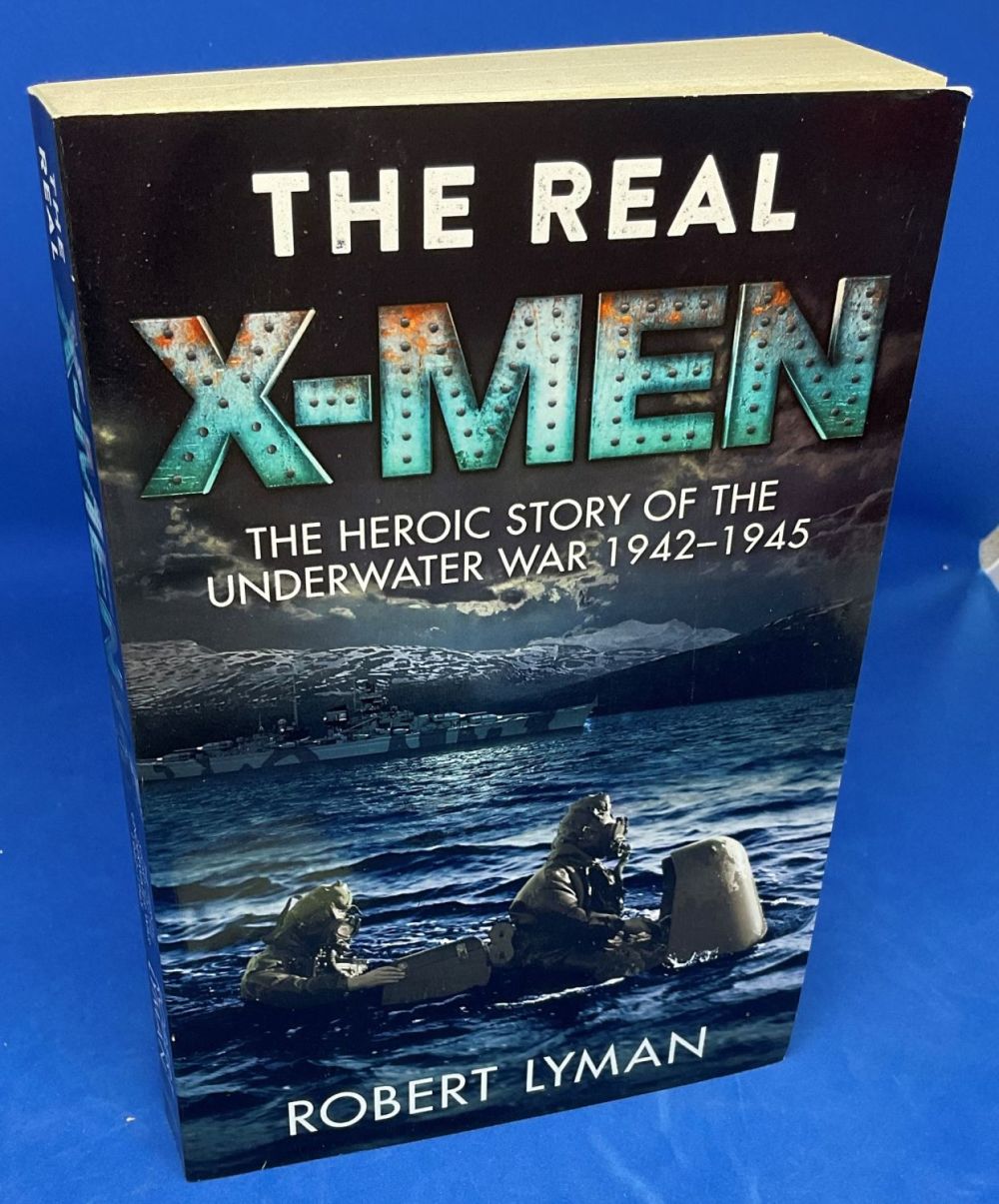 Lot 696: Robert Lyman Paperback Book Titled The Real X-Men-...