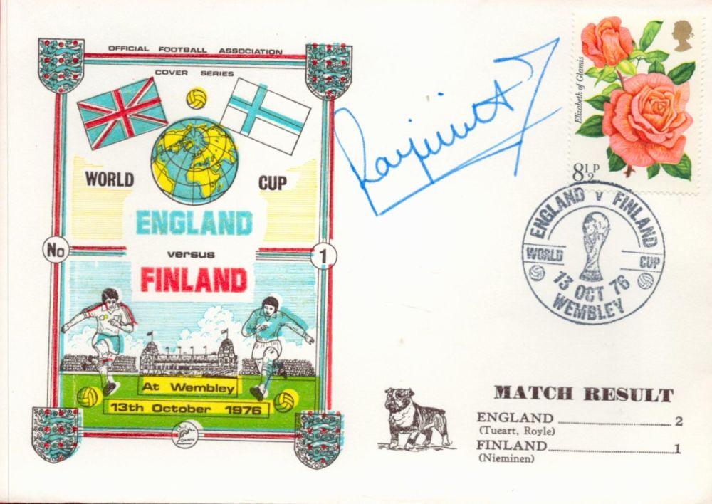 Lot 709: England V Finland 1976 Dawn Football First Day...