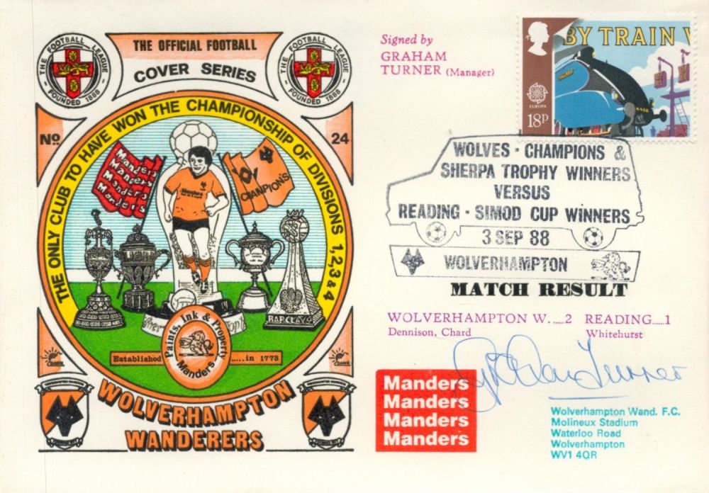 Lot 714: Wolverhampton Wanderers Champions 1988 Dawn Football First Day...