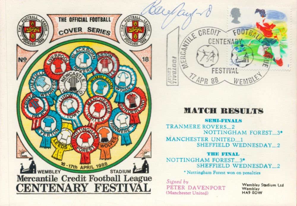 Lot 715: Mercantile Centenary Festival 1988 Dawn Football First Day...