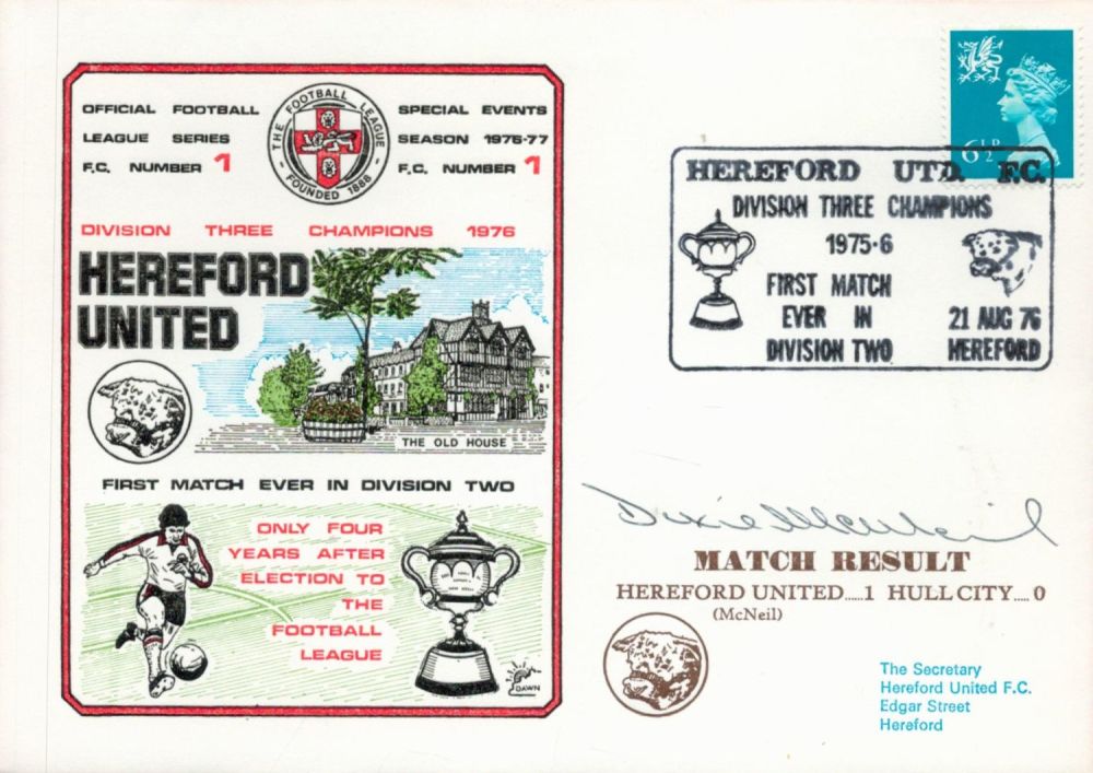 Lot 720: Hereford United V Hull City 1976 Dawn Football...