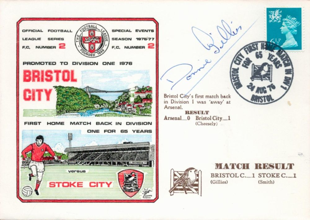 Lot 721: Bristol City V Stoke City 1976 Dawn Football...