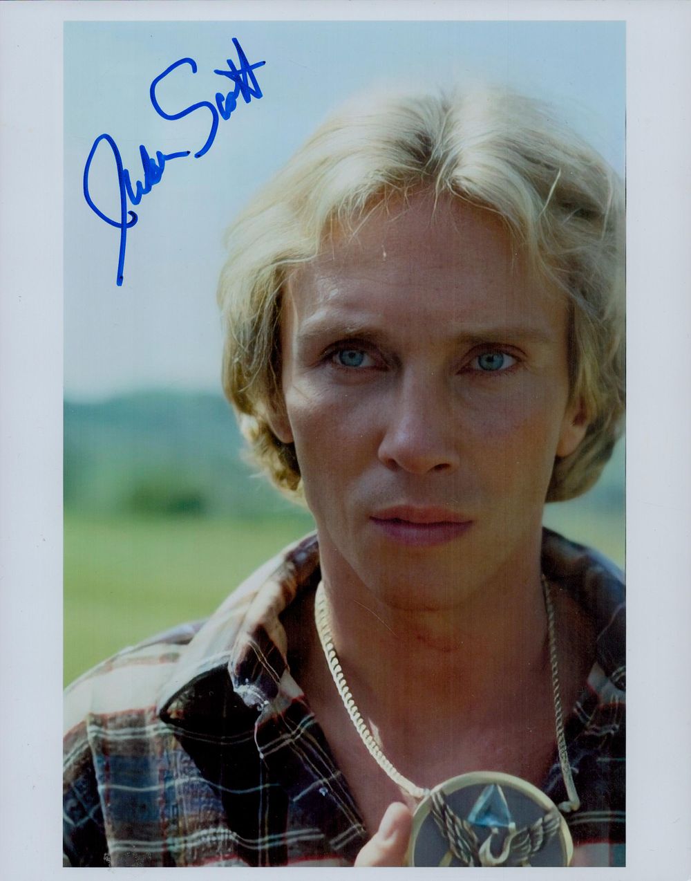 Lot 184: Judson Scott signed 10 x 8 inch Approx...