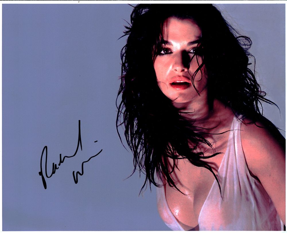 Lot 248: Rachel Weisz signed 10x8inch colour photo. Good condition....