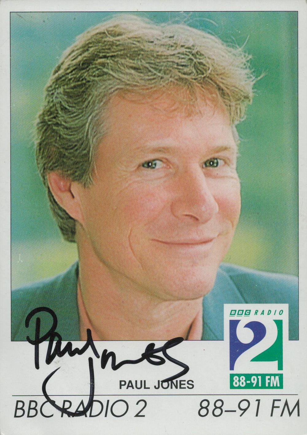 Lot 330: Paul Jones signed 6x4inch colour photo. Good condition....