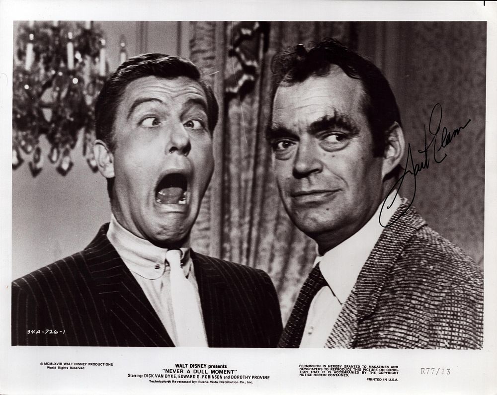 Lot 363: Jack Elam signed 10x8inch black and white movie...