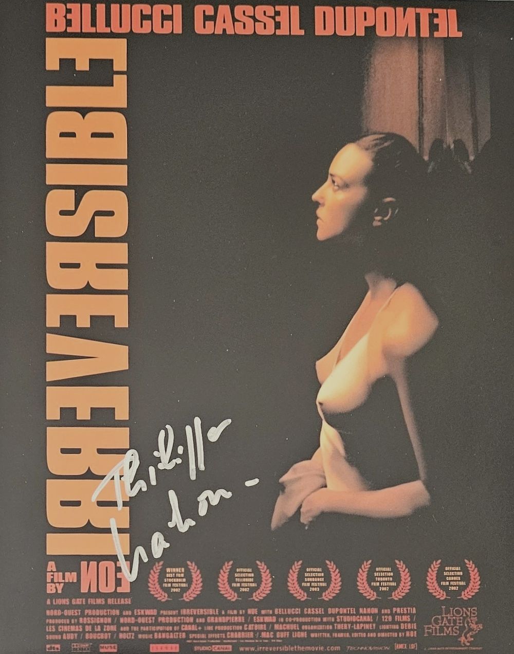 Lot 420: Philippe Nahon signed 10x8 inch colour photo. Good...